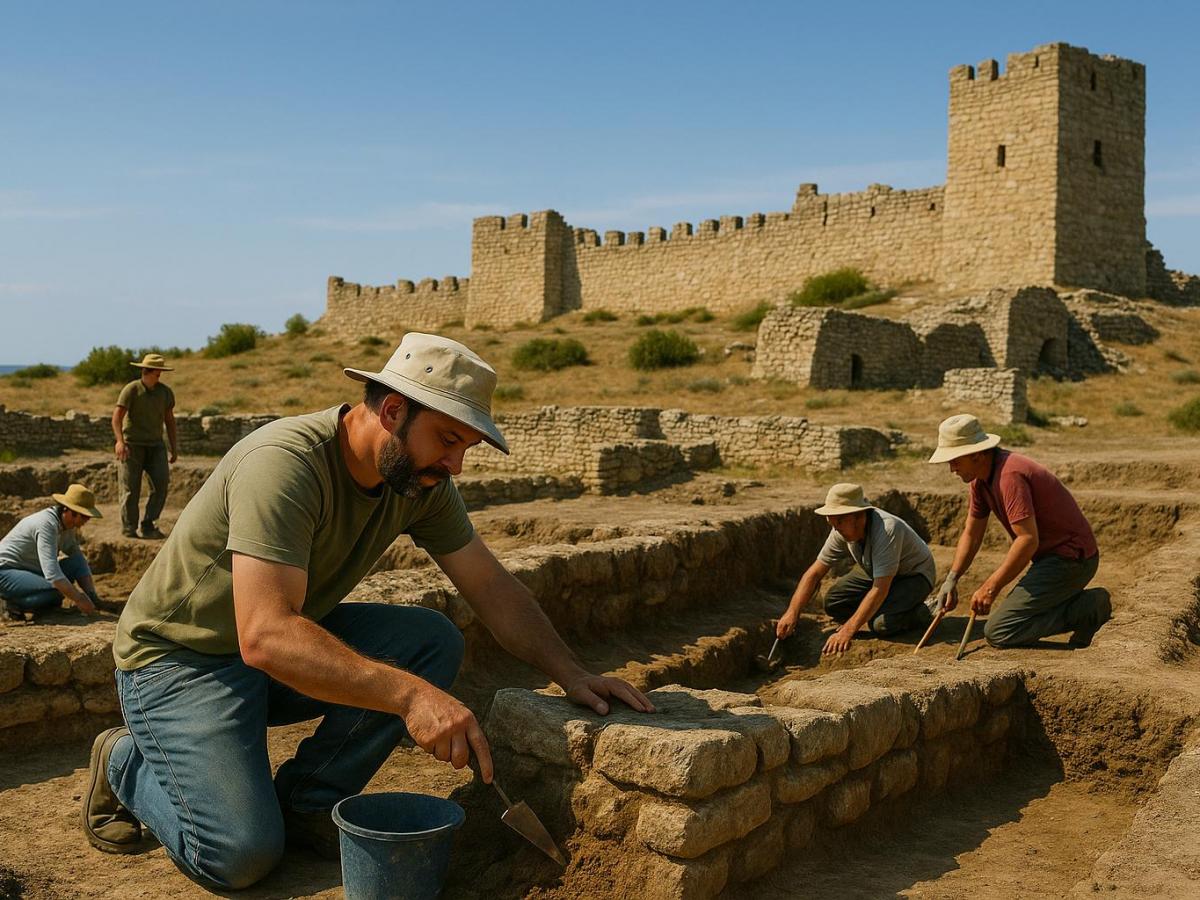 Каменное сооружение высотой до 8 м нашли археологи в Алтайских горах Earth