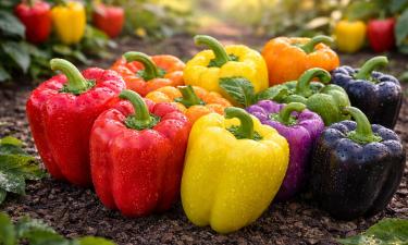 Перец Биг Мама плодоносит до заморозков на грядках