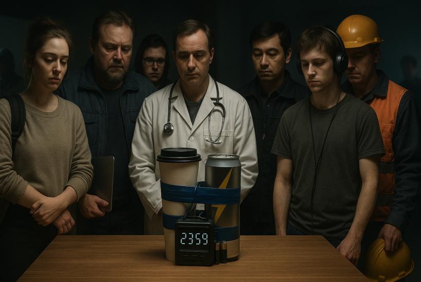 Представители разных профессий и опасные кофе с энергетиком