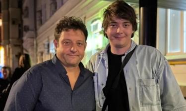 Все в дедушку — и сын, и внук: Михаил Полицеймако показал, как вырос его сын Никита