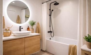 Стеклообои выдерживают высокую влажность в санузле