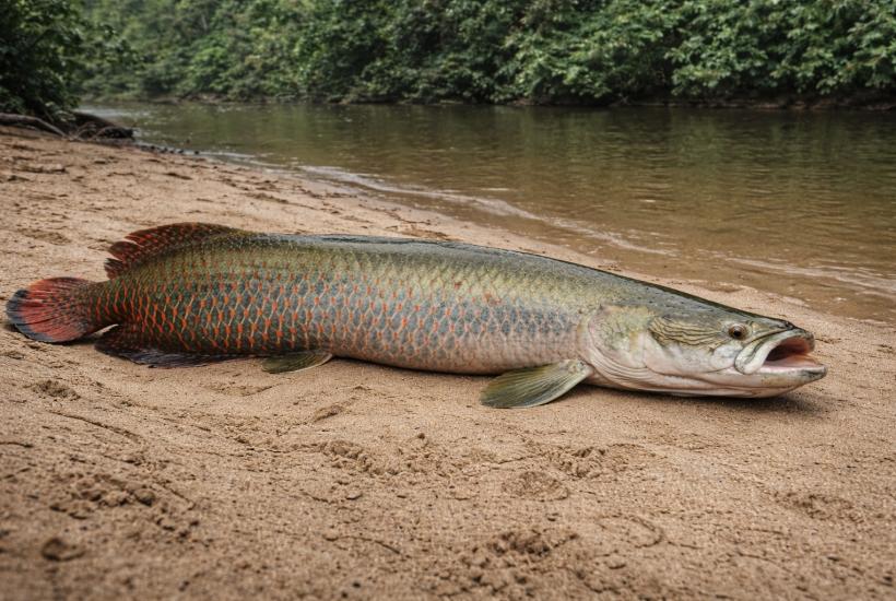 Рыба на берегу