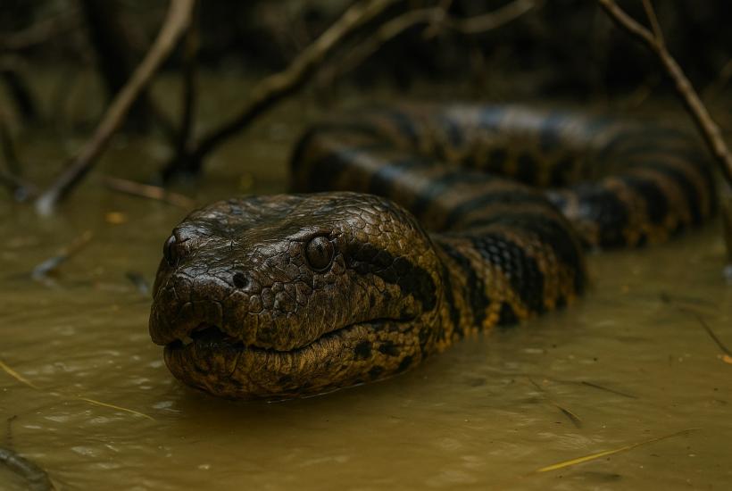 Анаконда в болотах