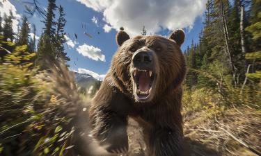 Медведь вышел из леса: тревожная ночь на Камчатке