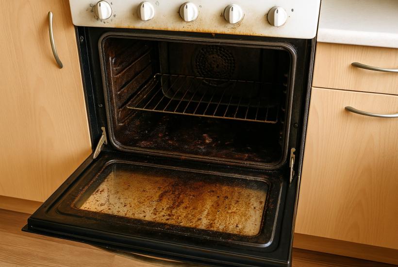 Грязная духовка