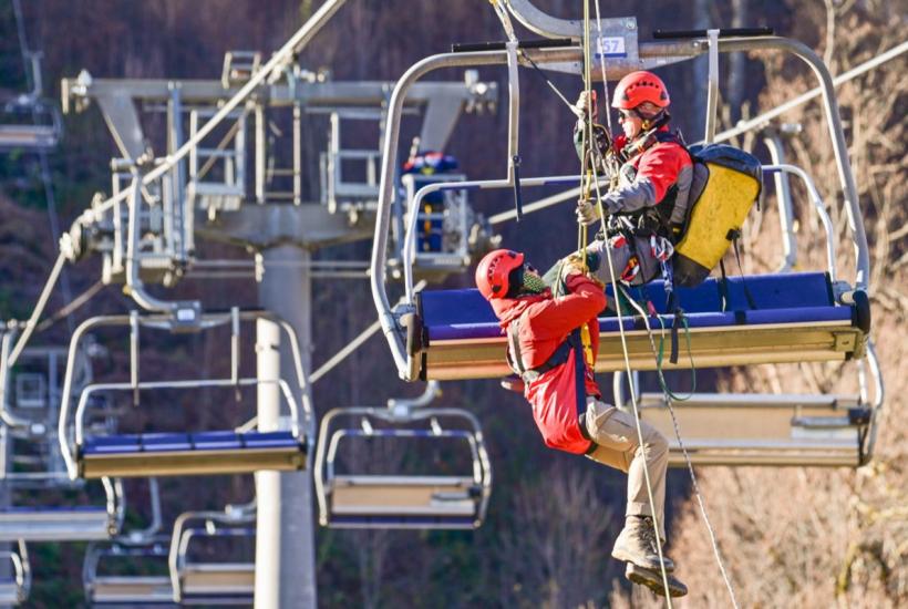 Роза Хутор принял городские учения оперативных служб РСЧС