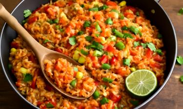 Рис с курицей и кукурузой за 35 минут: потрясающий вкус, который покорит вашу семью