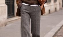 Шерстяные брюки рекомендуется выбирать с содержанием шерсти от 70% — ELLE