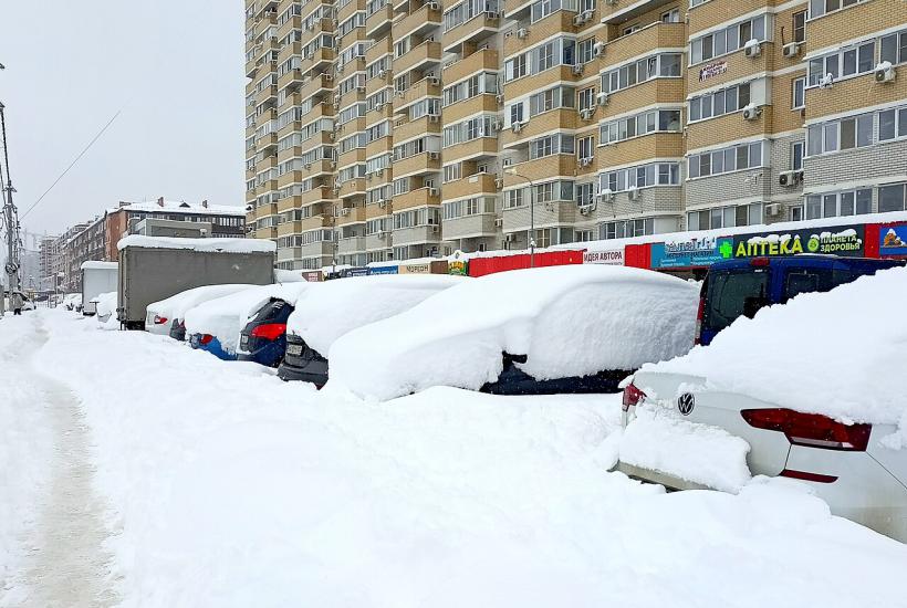 Краснодар, снегопад Краснодар, снегопад