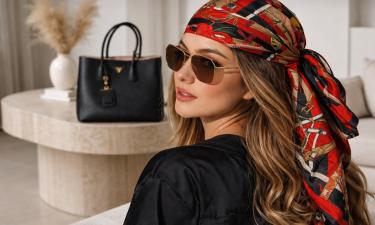 Винтажные платки из 1920-х возвращается в повседневные образы — Harper's Bazaar