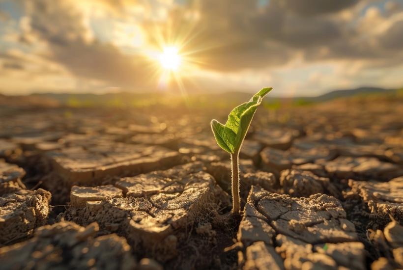 Растение, произрастающее из почвы