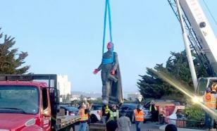 В Хьюстоне демонтировали памятник Христофору Колумбу