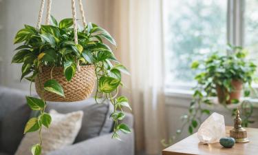 Потос символизирует рост и изобилие в фэншуй