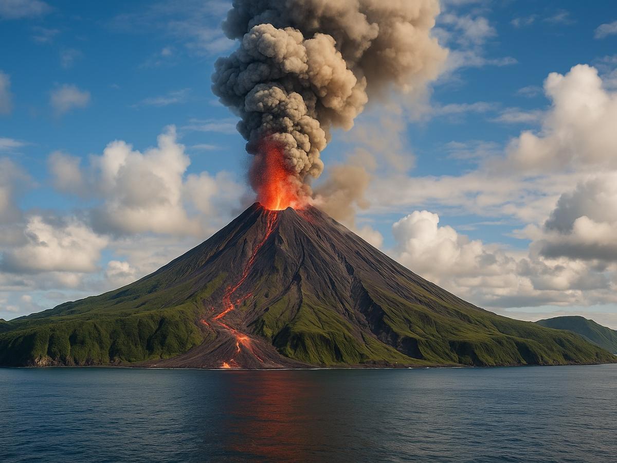 Взрыв Кракатау был в 4 раза мощнее Царь-бомбы HuffPost