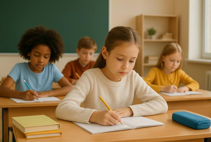 дети в школе
