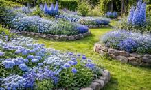 Море и небо прямо на клумбе: эти синие и голубые цветы меняют настроение участка