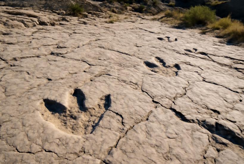 Следы динозавров 