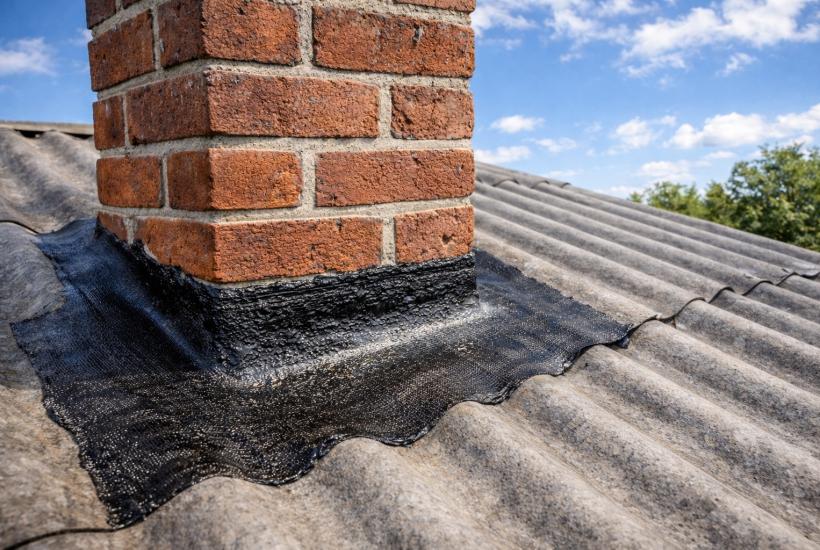 Ремонт дымохода на крыше