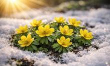 Зацветает, когда зима ещё не ушла: растение, которое не боится снега