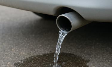 Конденсат остаётся главной причиной воды из выхлопа по данным Actualno