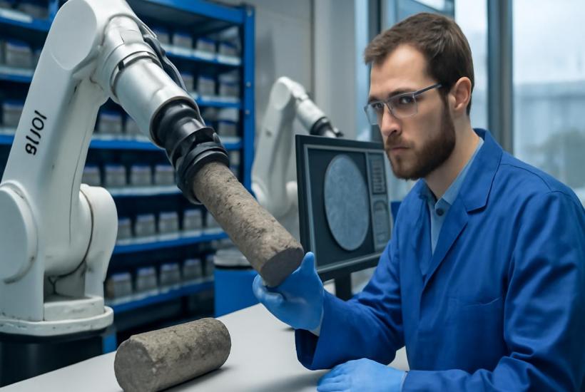 Роботизированная лаборатория для геологических исследований