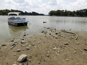 Аномальная жара иссушила крупную американскую реку