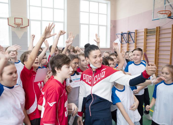 "Урок с чемпионом" посетили 11 тысяч московских школьников