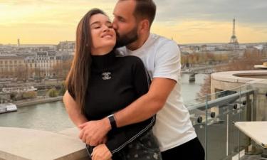 Ксения Бородина устроила фотосессию с мужем в Париже