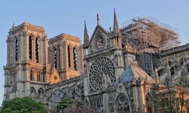 Пожар открыл в стенах Нотр-Дама скобы XII века
