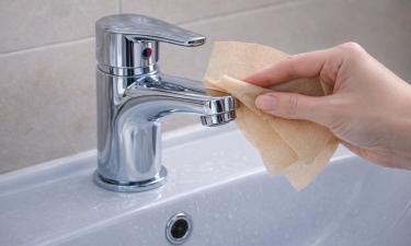 Минимум движений — максимум блеска: простой кухонный трюк стирает известковый налёт