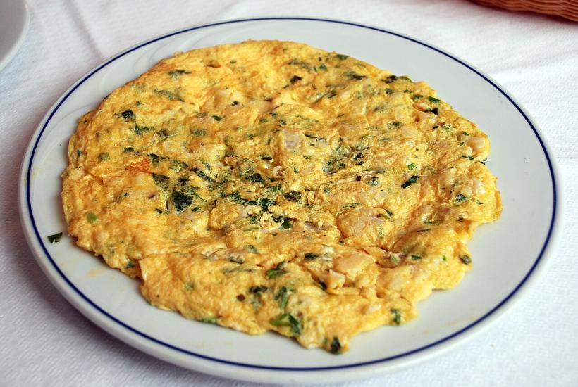 Омлет с сыром