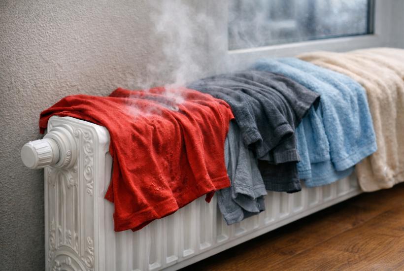 Сушка белья на радиаторе