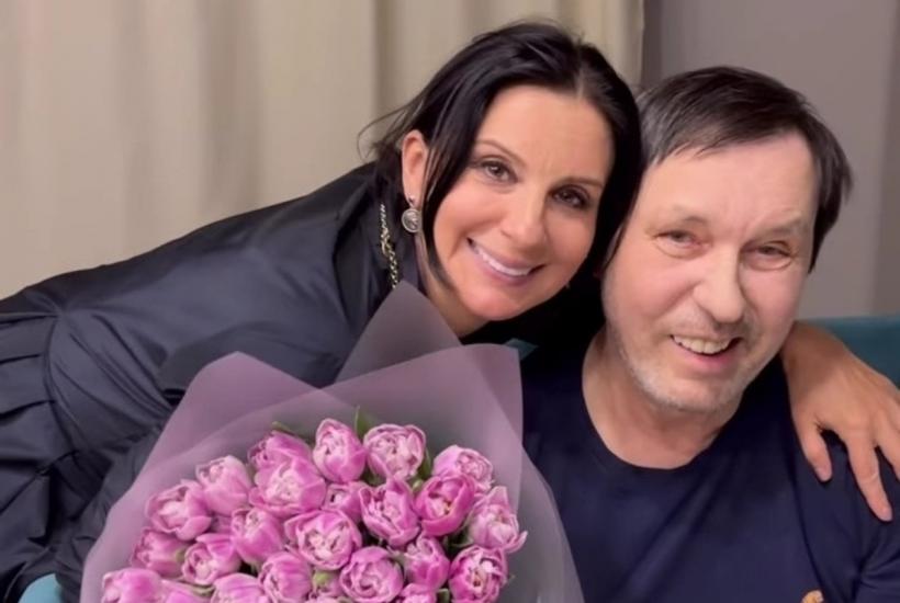 Телеведущая Екатерина Стриженова и певец Николай Носков