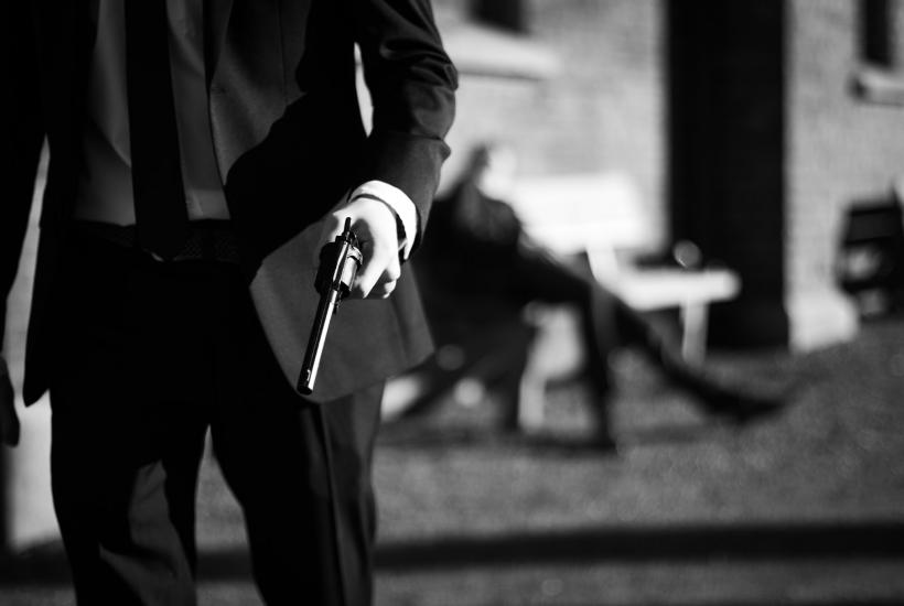 Мужчина с орижием