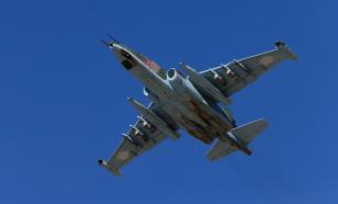 В ДНР возле Никаноровки российскими ВКС был сбит украинский Су-25