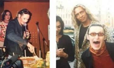 Яркий и беззубый: Певец Шура показал архивные фото из лихих 90-х