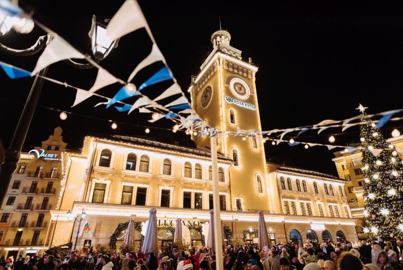 Новый год на курорте Роза Хутор