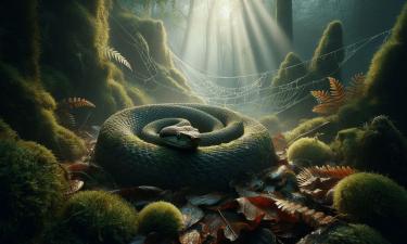 Змеи могут не есть месяцами: как деградация генов превратила их в мастеров энергосбережения