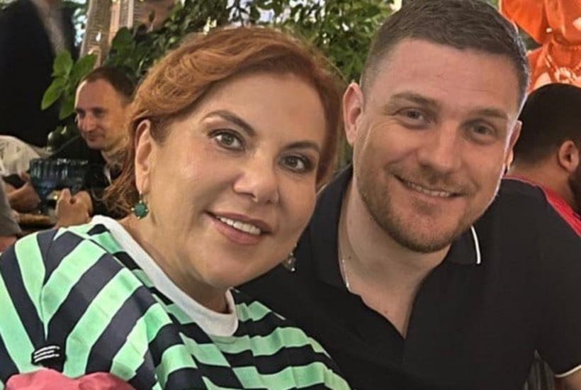 Актриса Марина Федункив с мужем