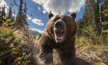 Инструктор Фредерик Монтанье назвал страх главной причиной нападения медведя