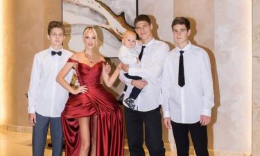 Мария Погребняк показала четверых сыновей в честь своего дня рождения