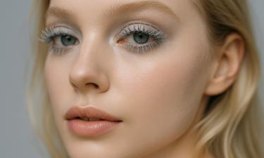 Серый оттенок туши стал главным зимним трендом макияжа в 2025 году