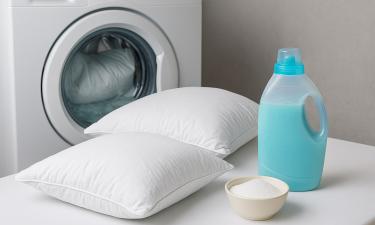 Эфирные масла при стирке возвращают подушкам аромат свежести