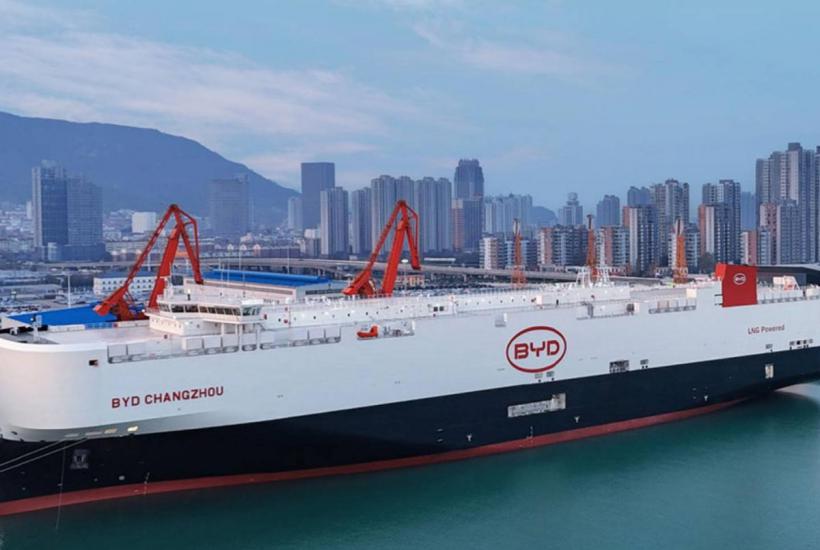 Корабль для транспортировки авто BYD Корабль для транспортировки авто BYD