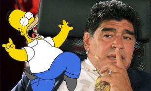 Марадона объявил о ненависти к "Симпсонам". Ответ не заставил себя ждать