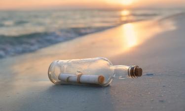 На пляже Уортон-Бич найдена бутылка с посланием 1916 года — Associated Pres