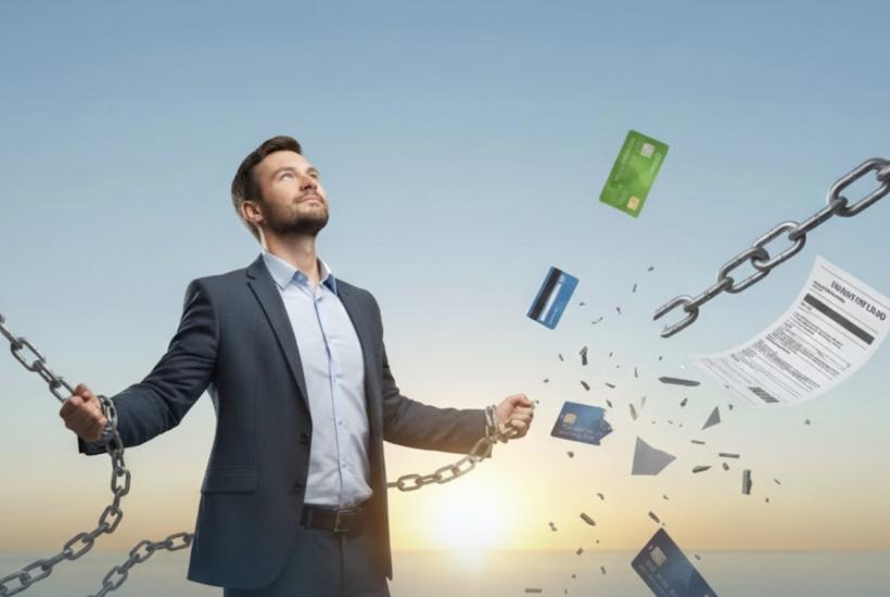 Мужчина избавился от кредитов