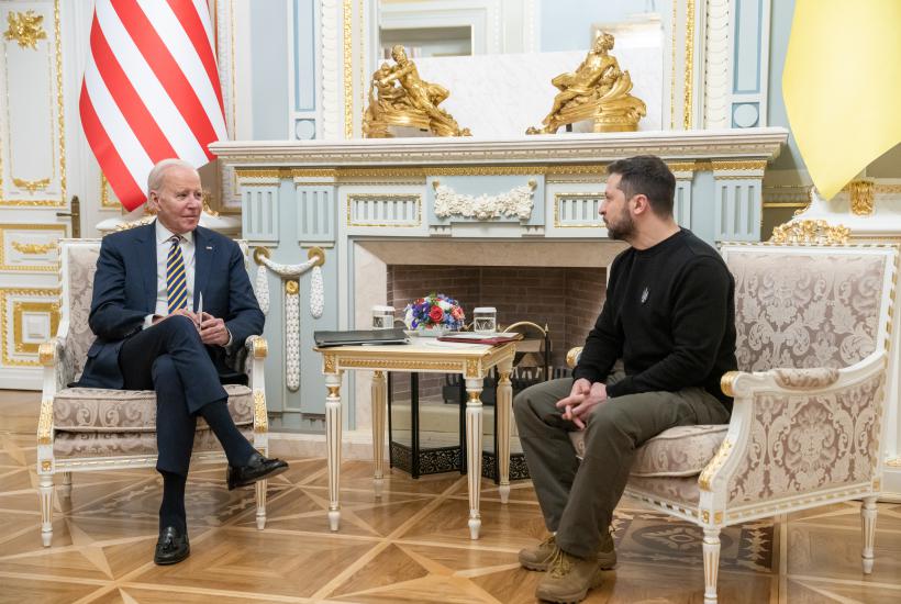 Джо Байден и Владимир Зеленский
