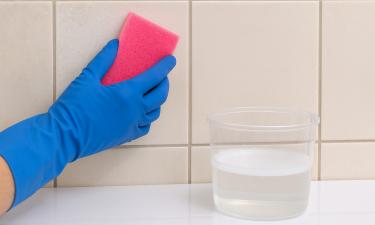 Потемневшую затирку между плиткой очищают паром и отбеливателем — The Spruce