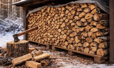 Метод укладки дров с зазором повышает эффективность отопления — Bе